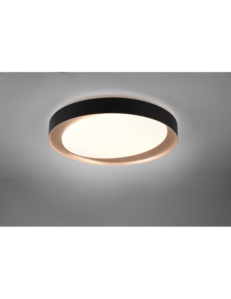 Lampy sufitowe LED - RL ZETA Sufitowa Nowoczesna 1xLED max 24W 2700-6500K Czarny R62712402 - produkt kolory-swiatla.pl 3
