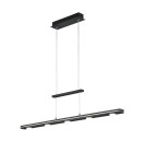 Lampy wiszące - Trio LACAL Wisząca Nowoczesna 7xLED max 4W 3000 + 5000K Czarny Mat 379190732 - produkt 1