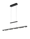 Trio LACAL Wisząca Nowoczesna 7xLED max 4W 3000 + 5000K Czarny Mat 379190732