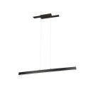 Lampy wiszące - Trio BELFAST Wisząca Nowoczesna 1xLED max 44W 3000K Czarny Mat 375510432 - produkt 1