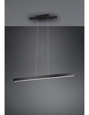 Trio BELFAST Wisząca Nowoczesna 1xLED max 44W 3000K Czarny Mat 375510432 - produkt 2