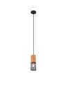 Trio TOSH Modern Pendant 1xE27 max 40W Black Matte 304300132