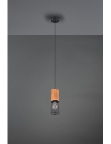 Trio TOSH Modern Pendant 1xE27 max 40W Black Matte 304300132 - product 2