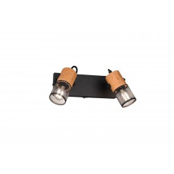 Trio TOSH Reflektor Sufitowy 2xE14 max 15W Czarny Mat 804370232