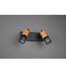 Spotlight ceiling lamps - Trio TOSH Ceiling Spotlight 2xE14 max 15W Black Matte 804370232 - product 2