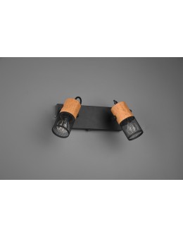 Trio TOSH Reflektor Sufitowy 2xE14 max 15W Czarny Mat 804370232 - produkt 2