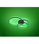 Lampy sufitowe LED - Trio AARON Sufitowa Nowoczesna 1xLED max 36W 3000-6000K Antracyt 652710342 - produkt 3