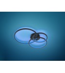 LED ceiling lamps - Trio AARON Modern Ceiling 1xLED max 36W 3000-6000K Anthracite 652710342 - product 4