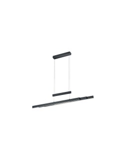 Trio TRAJAN Wisząca Nowoczesna 1xLED max 45W 2700K-5000K Czarny Mat 375310532