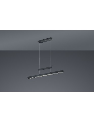 Trio TRAJAN Modern Pendant 1xLED max 45W 2700K-5000K Black Matte 375310532 - product 2
