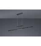 Pendant lamps - Trio TRAJAN Modern Pendant 1xLED max 45W 2700K-5000K Black Matte 375310532 - product 3