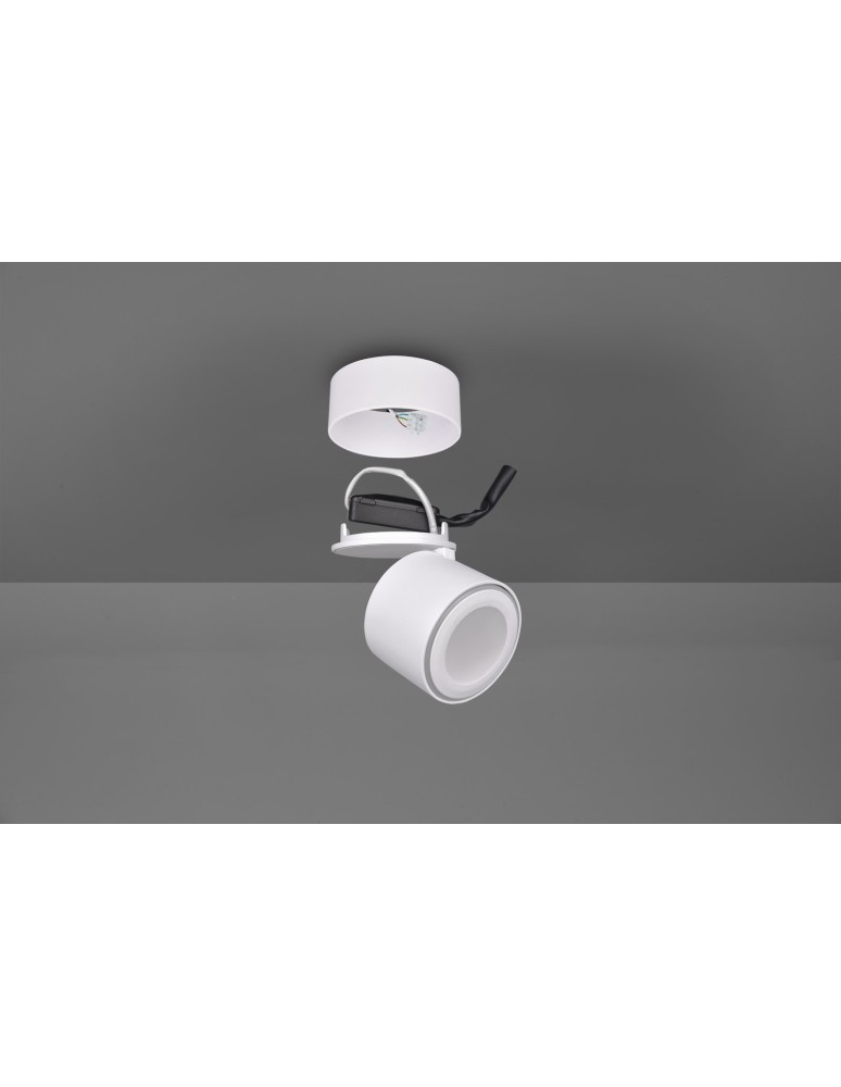 Spotlight ceiling lamps - Trio TAURUS Wall Spotlight 1xLED max 5W 3000K White Matte 652910131 - product kolory-swiatla.pl 5