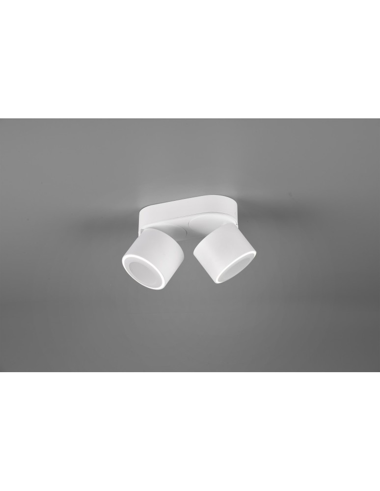 Spotlight ceiling lamps - Trio TAURUS Ceiling Spotlight 2xLED max 5W 3000K White Matte 652910231 - product kolory-swiatla.pl 2