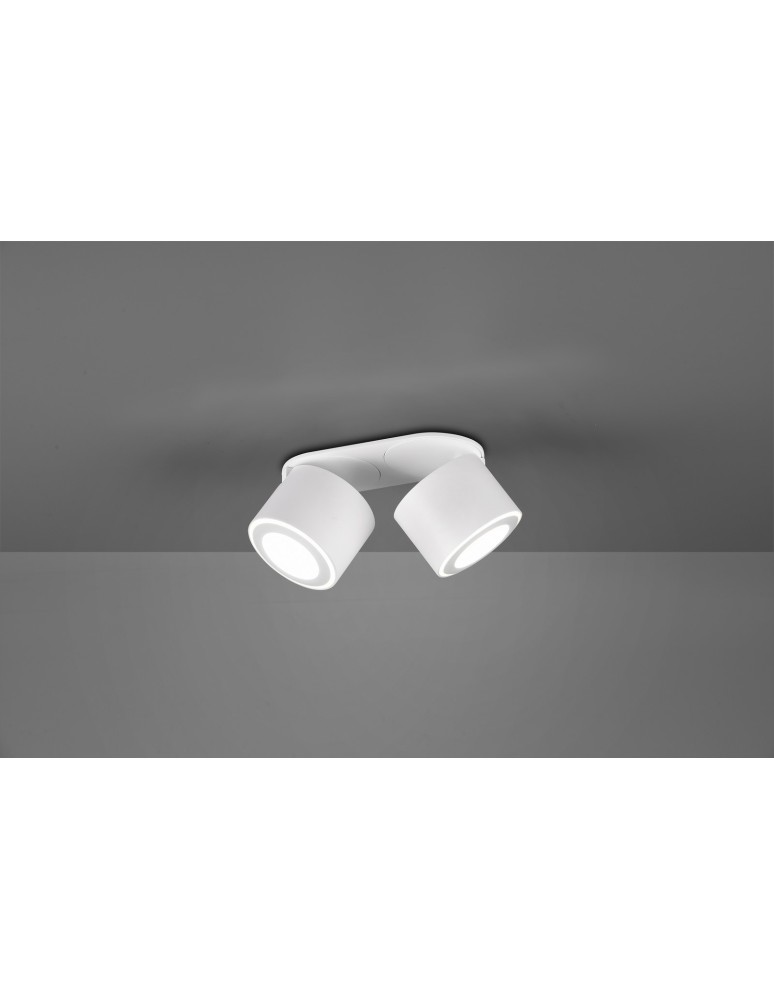 Spotlight ceiling lamps - Trio TAURUS Ceiling Spotlight 2xLED max 5W 3000K White Matte 652910231 - product kolory-swiatla.pl 3