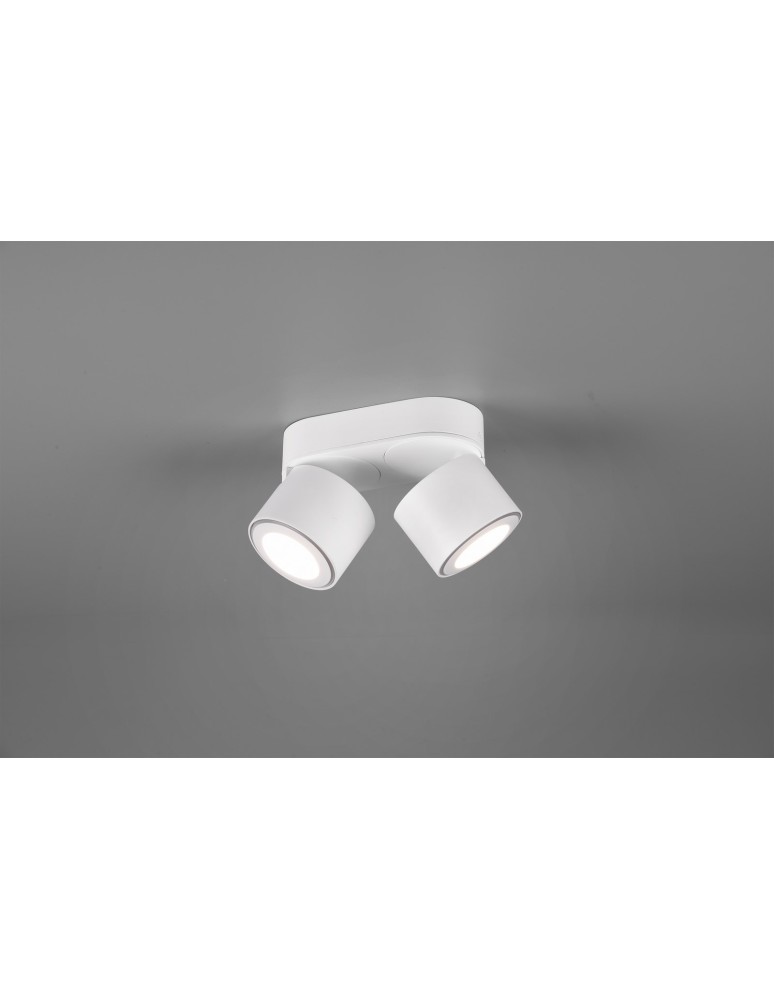 Spotlight ceiling lamps - Trio TAURUS Ceiling Spotlight 2xLED max 5W 3000K White Matte 652910231 - product kolory-swiatla.pl 4