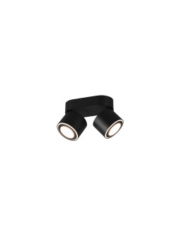 Trio TAURUS Ceiling Spotlight 2xLED max 5W 3000K Black Matte 652910232