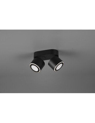 Trio TAURUS Reflektor Sufitowy 2xLED max 5W 3000K Czarny Mat 652910232 - produkt 2