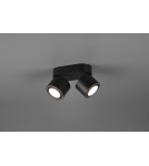 Spotlight ceiling lamps - Trio TAURUS Ceiling Spotlight 2xLED max 5W 3000K Black Matte 652910232 - product 4