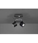Spotlight ceiling lamps - Trio TAURUS Ceiling Spotlight 2xLED max 5W 3000K Black Matte 652910232 - product 5