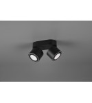 Spotlight ceiling lamps - Trio TAURUS Ceiling Spotlight 2xLED max 5W 3000K Black Matte 652910232 - product 6