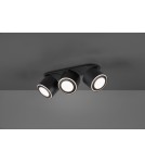 Spotlight ceiling lamps - Trio TAURUS Ceiling Spotlight 3xLED max 5W 3000K Black Matte 652910332 - product 3