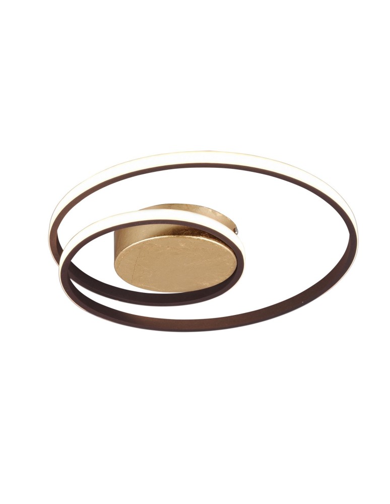 LED ceiling lamps - RL ZIBAL Modern Ceiling 1xLED max 22W 3000K Rusty R62911124 - product kolory-swiatla.pl 1