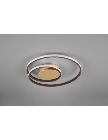 RL ZIBAL Modern Ceiling 1xLED max 22W 3000K Rusty R62911124 - product 2