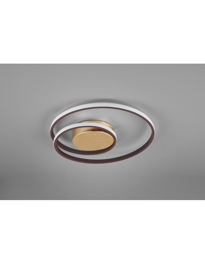 LED ceiling lamps - RL ZIBAL Modern Ceiling 1xLED max 22W 3000K Rusty R62911124 - product kolory-swiatla.pl 2