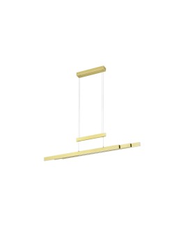 Trio TRAJAN Wisząca Nowoczesna 1xLED max 45W 2700K-5000K Mosiądz Mat 375310508
