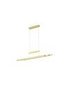 Trio TRAJAN Wisząca Nowoczesna 1xLED max 45W 2700K-5000K Mosiądz Mat 375310508