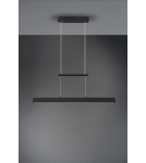 Pendant lamps - RL PAROS Modern Pendant 1xLED max 22W 3000K Black Mat R32043132 - product 6