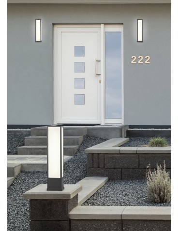 Trio FUERTE Outdoor Wall Mounted 1xLED max 10W 3000K Anthracite 226260142 - product 2