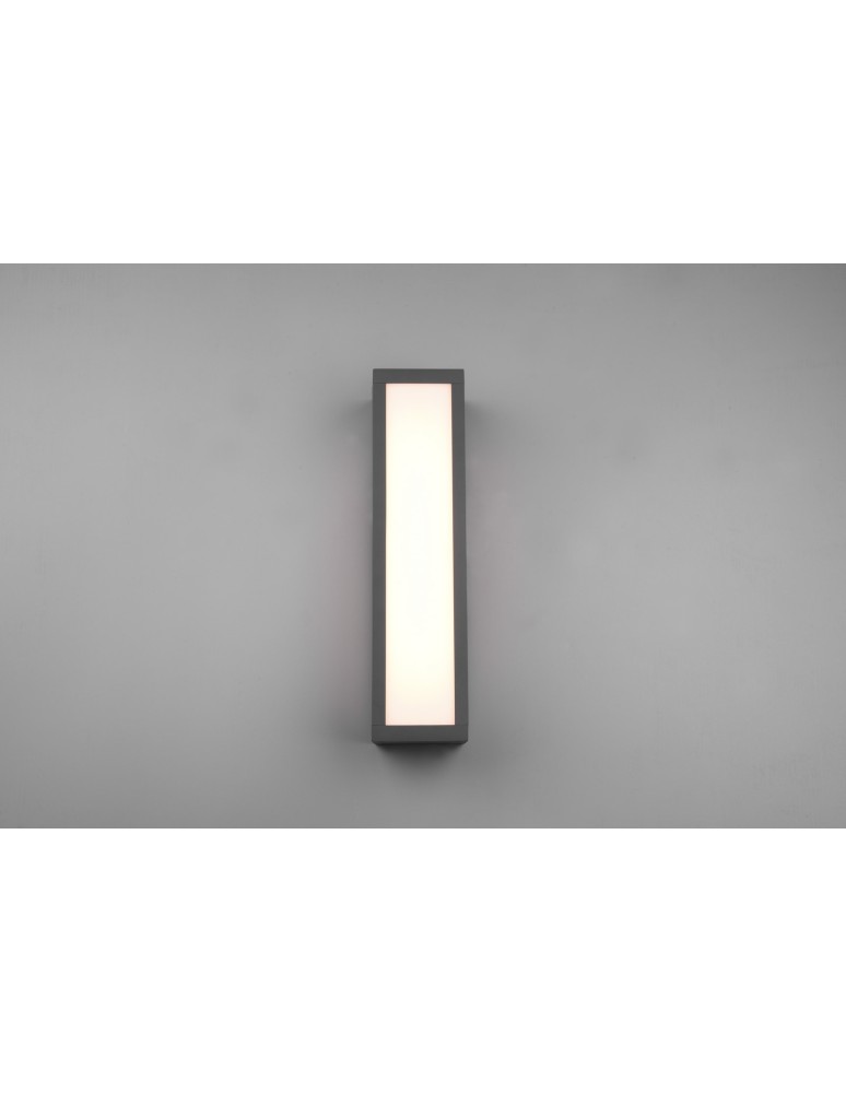 Outdoor wall lamps - Trio FUERTE Outdoor Wall Mounted 1xLED max 10W 3000K Anthracite 226260142 - product kolory-swiatla.pl 3