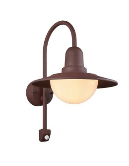 Trio NORMAN Zewnętrzna Ścienna 1xE27 max 40W Rdzawy 207269124