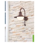 Outdoor lights with motion sensor - Trio NORMAN Outdoor Wall Mount 1xE27 max 40W Rusty 207269124 - product 2