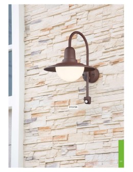 Trio NORMAN Zewnętrzna Ścienna 1xE27 max 40W Rdzawy 207269124 - produkt 2