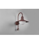 Outdoor lights with motion sensor - Trio NORMAN Outdoor Wall Mount 1xE27 max 40W Rusty 207269124 - product 3