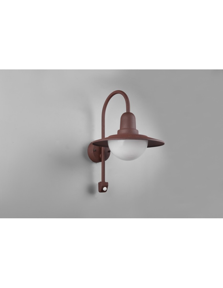 Outdoor lights with motion sensor - Trio NORMAN Outdoor Wall Mount 1xE27 max 40W Rusty 207269124 - product kolory-swiatla.pl 3