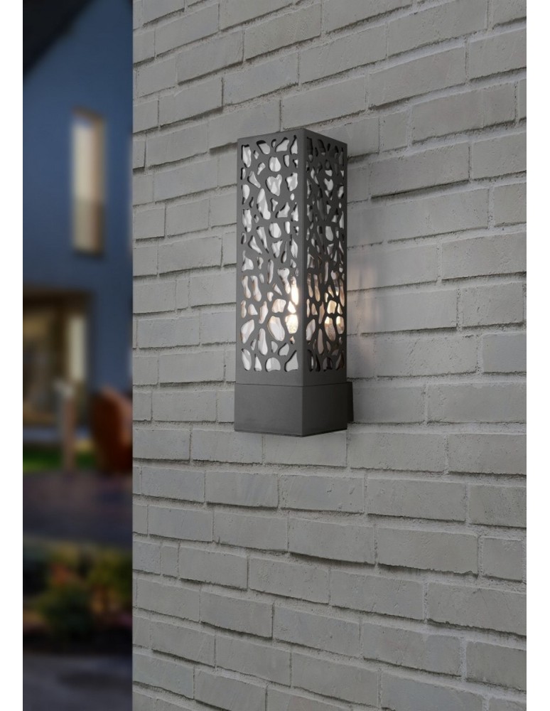 Outdoor wall lamps - Trio COOPER Outdoor Wall Mounted 1xE27 max 40W Anthracite 207360142 - product kolory-swiatla.pl 2