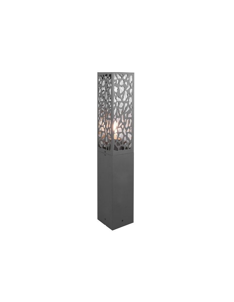 Standing garden lamps - Trio COOPER Outdoor Standing 1xE27 max 40W Anthracite 507360142 - product kolory-swiatla.pl 1