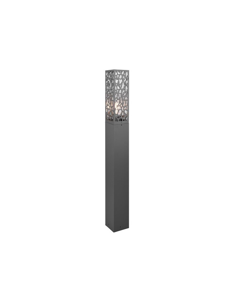 Standing garden lamps - Trio COOPER Outdoor Standing 1xE27 max 40W Anthracite 407360142 - product kolory-swiatla.pl 1