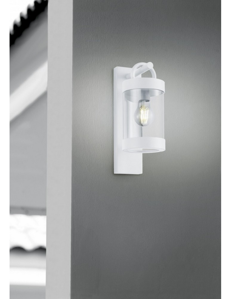 Outdoor wall lamps - Trio SAMBESI Outdoor Wall Mounted 1xE27 max 28W White Matte 204160131 - product kolory-swiatla.pl 2