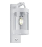 Outdoor lights with motion sensor - Trio SAMBESI Outdoor Wall Mounted 1xE27 max 28W White Matte 204169131 - product 1