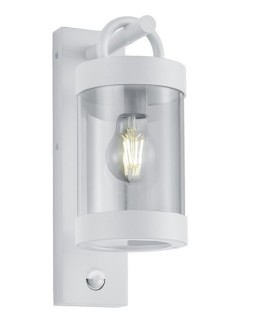 Trio SAMBESI Zewnętrzna Ścienna 1xE27 max 28W Biały Mat 204169131