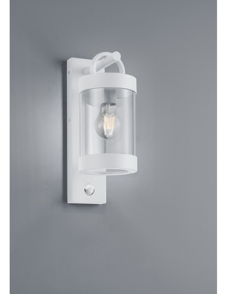 Outdoor lights with motion sensor - Trio SAMBESI Outdoor Wall Mounted 1xE27 max 28W White Matte 204169131 - product kolory-swiatla.pl 2