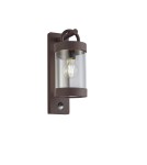 Outdoor lights with motion sensor - Trio SAMBESI Outdoor Wall Mounted 1xE27 max 28W Rusty 204169124 - product 1
