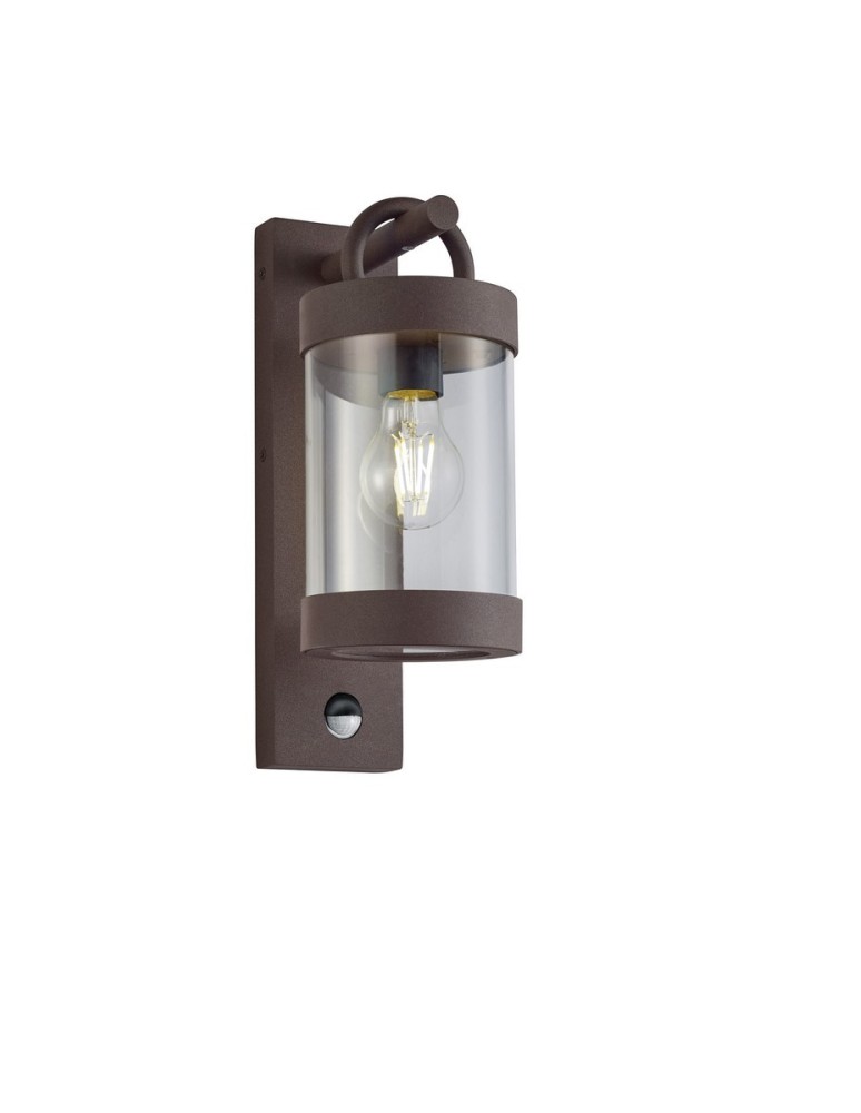 Outdoor lights with motion sensor - Trio SAMBESI Outdoor Wall Mounted 1xE27 max 28W Rusty 204169124 - product kolory-swiatla.pl 1
