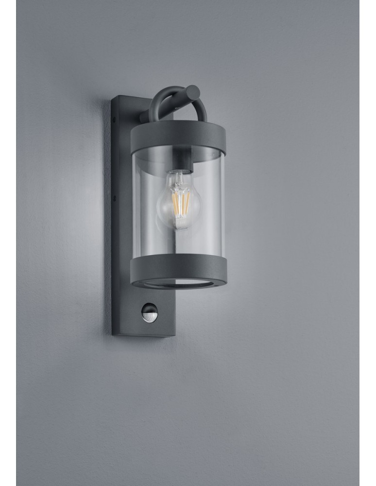 Outdoor lights with motion sensor - Trio SAMBESI Outdoor Wall Mounted 1xE27 max 28W Anthracite 204169142 - product kolory-swiatla.pl 3