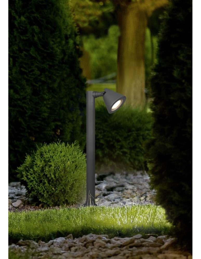 Standing garden lamps - Trio KAVERI Outdoor Standing 1xGU10 max 5W Anthracite 506060142 - product kolory-swiatla.pl 2