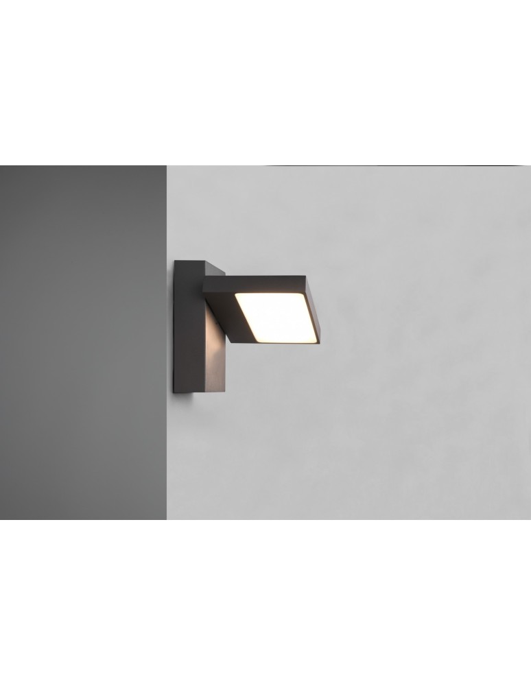 Outdoor wall lamps - Trio HORTON Outdoor Wall Mounted 1xLED max 8W 3000K Anthracite 226360142 - product kolory-swiatla.pl 4